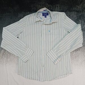 Abercrombie & Fitch Shirt Mens Muscle Casual Pocket Button‎ Up Long Sleeve Sz XL
